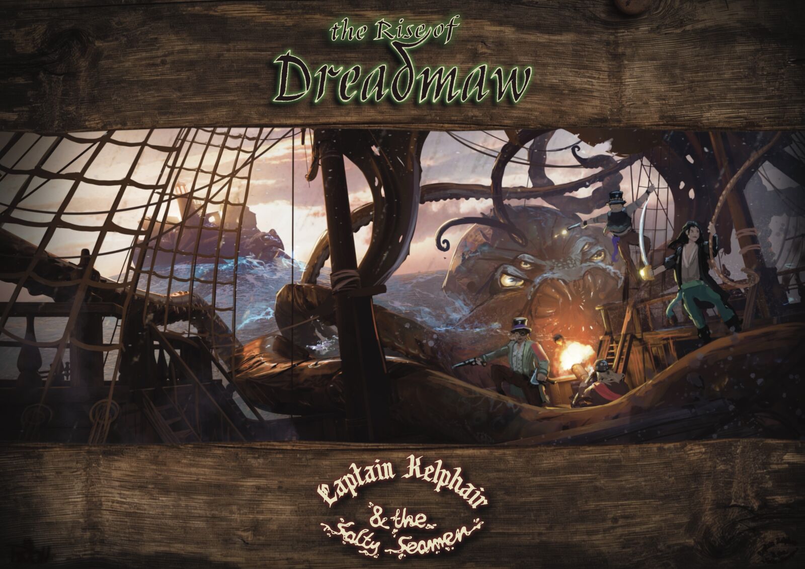 Full art poster for The Rise of Dreadmaw