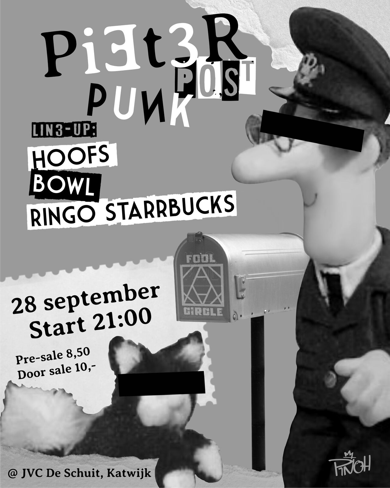 Pieter Post Punk gig post