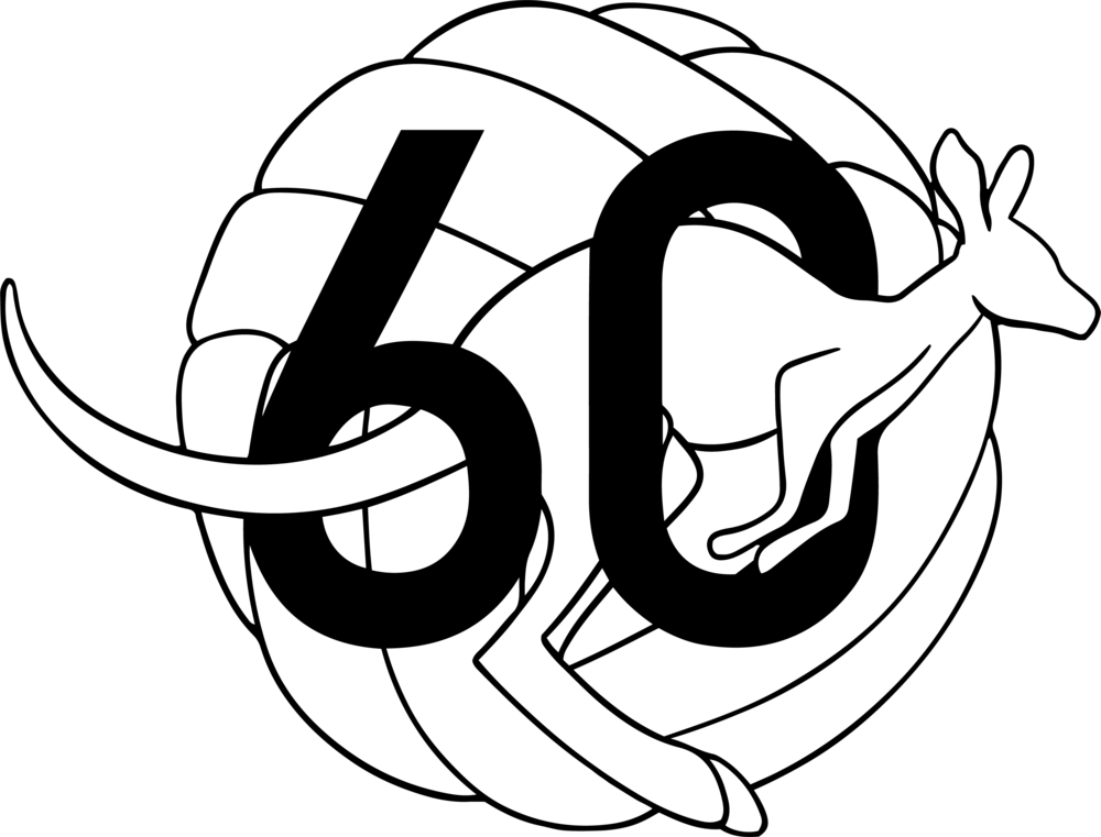 Gemini-Kangeroes 60-year lustrum logo