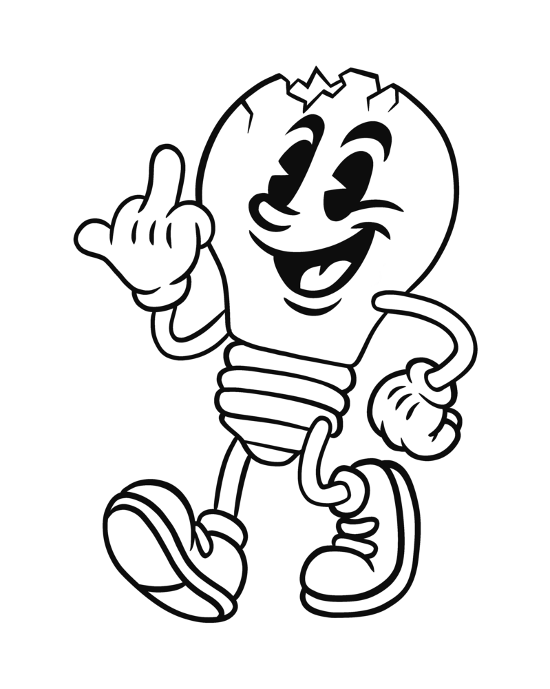 Ledgar, the Medgar mascot