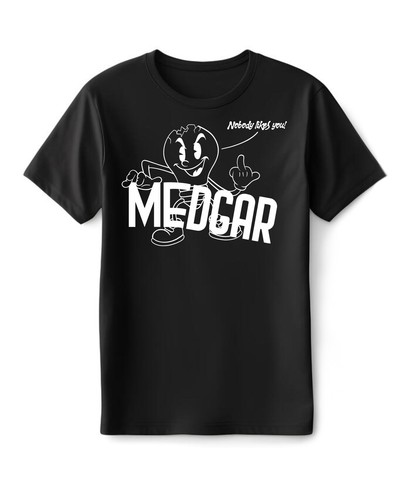 T-shirt with Ledgar mascot