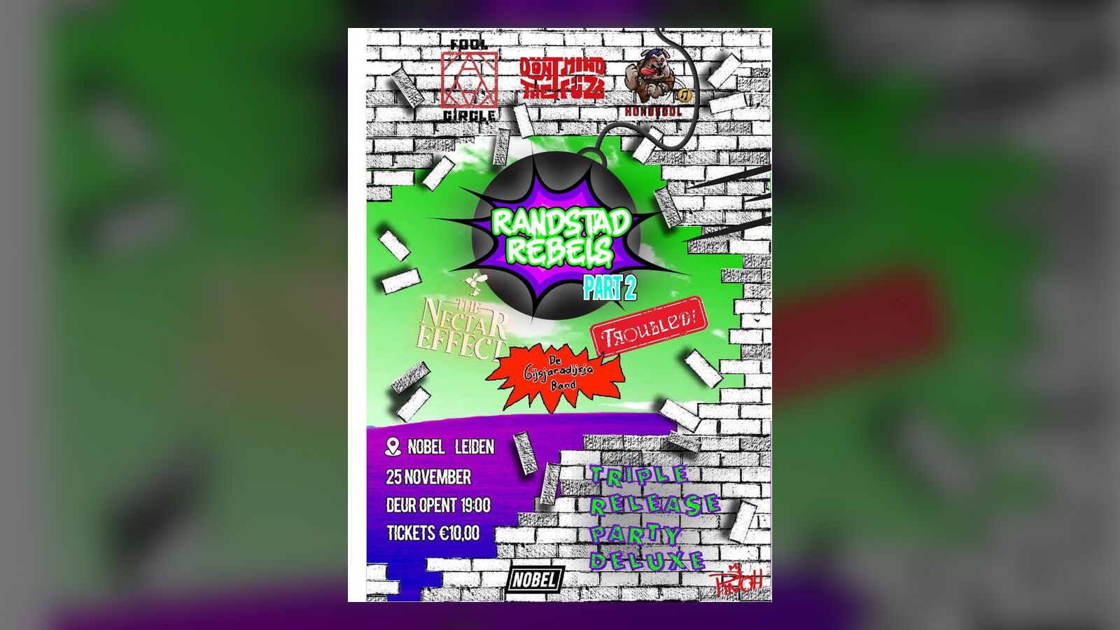 Randstad Rebels part 2 poster for Fool Circle